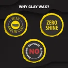 Set Wet Styling Hair Clay Wax - Strong Hold, Ultra Matte Finish, 60 g