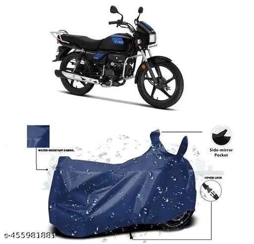 Polyester Cover For Bike/Scooter, Multicolour