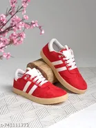 Shoetopia Girls Sneakers Red 