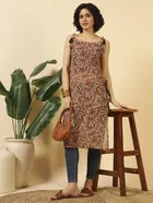Summer Tie Up Georgette Kurti for Women 