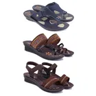 Combo of Slippers with Heels & Sandals for Women 