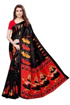 Art Silk Printed Saree for Women 