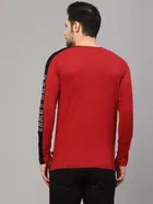 Men's Printed Round Neck T-shirt 