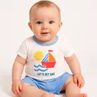 Cotton Printed Clothing Set for Boys 