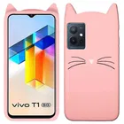 Rubber Mobile Back Cover for IQOO Z6 5G 