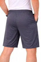 Polycotton Athletic Shorts for Men ,Grey 
