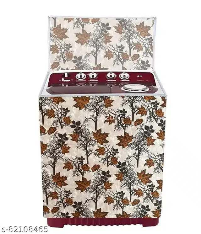 Fabric Washing Machine Cover (Multicolor)