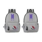 Combo of BTS Printed PU Backpacks for Women & Girls 