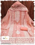 Embroidered Unstitched Suit for Women 