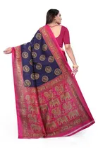 SVB प्रिंटेड साड़ी फॉर वीमेन 