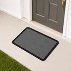 Status PP Rubber Border Mat 38x58cm Grey