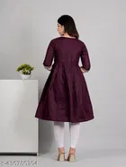 Cotton Embroidered Floral Kurti for Women 