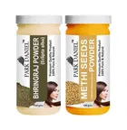 Park Daniel 100% Pure & Natural Bhringraj Powder & Methi Seeds Powder 