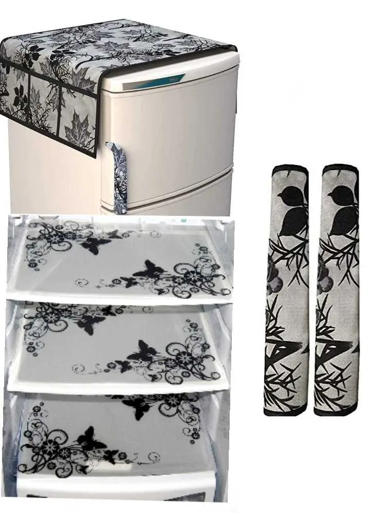 Refrigerator Covers (Black) (A-89)