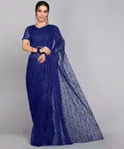 Net Floral Saree for Women 