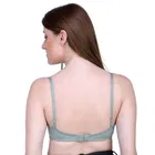 Cotton Blend Solid Padded Bra for Women 