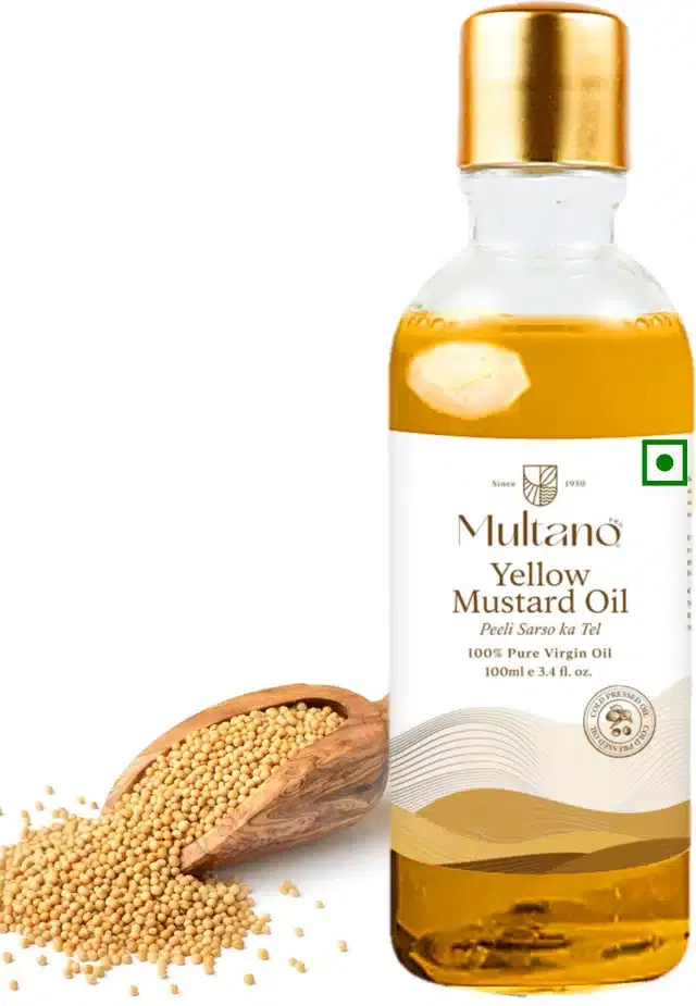 Cold Pressed Yellow Mustard Oil (100 ml)