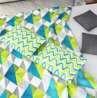 Polycotton Double Bedsheet with 2 Pillow Cover 