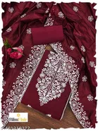 Embroidered Unstitched Suit for Women 