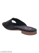 Shoetopia Black Solid Espadrille 