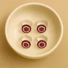 Silver Plated 4 Pcs Toe Rings for Women 