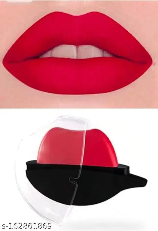 Apple Shape Waterproof Matte Lipstick (Red)