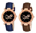 Designer Leather Analog Watch for Women & Girls 