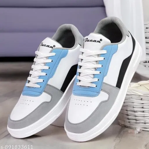 Casual Sneakers for Men (Multicolor, IND-8)