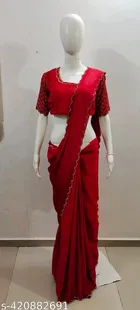 Chiffon Embellished Saree for Women 