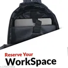 PU Backpack for Men & Women, Black