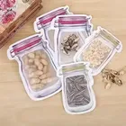 के कुडोस जिपलॉक जार पाउच फॉर फ़ूड स्टोरेज 
