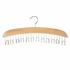 के कुडोस मल्टीपर्पस वुडेन बेल्ट नैक टाई होल्डर रैक हेंगर विद 12 हुक्स परफेक्ट स्टोरेज होल्डर आर्गेनाइजर फॉर टाइस बेल्ट्स 