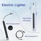 Rechargeable Electric Arc Lighter with Flexible Neck – Windproof Plasma Flameless USB Lighter
