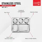 5 in 1 Compartments Dinner Plate 