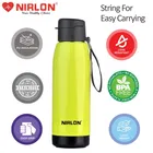 Nirlon Electro Pu Insulated Stainless Steel Inner Side Set Of 3, 750Ml, Break Proof, Leak Proof, Hot & Cold Water Bottle For Home| School | Office | Gym | Hiking | Travel Bottle 
