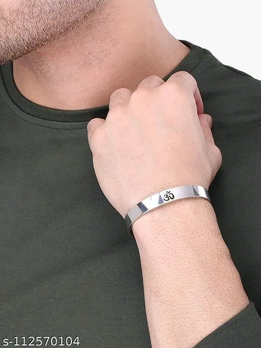 Stainless Steel Kada Bracelet for Men
