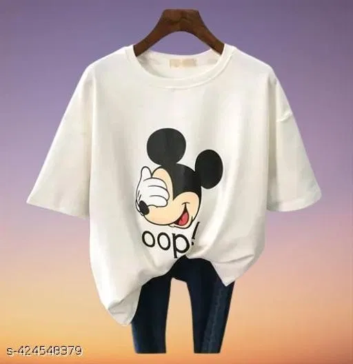 Cotton T-shirt for Men, White (L)