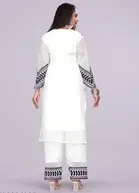 Chiffon Solid Kurta Set forwomen 