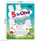 Practice Book Of 5-In-One Cursive Writing - Master The Art Of Beautiful Handwriting