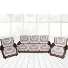 Polyester Floral Sofa Cover Set 