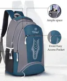 Polyester Laptop Backpack, Blue