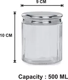 Printed Glass Kitchen Storage Containers 
