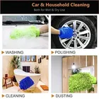Microfiber Wet and Dry Double Sided Cleaning Gloves 
