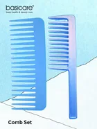 Basicare  Wide Tooth Detangling Comb Pack of 2