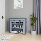 Metal 3 Layers Collapsible Shoe Racks 