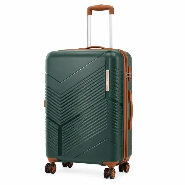 Safari Carter Pro CM 22 Inch [Small] Cabin Trolley Bag with 360° Spinner 8 Wheels, Dusk Green