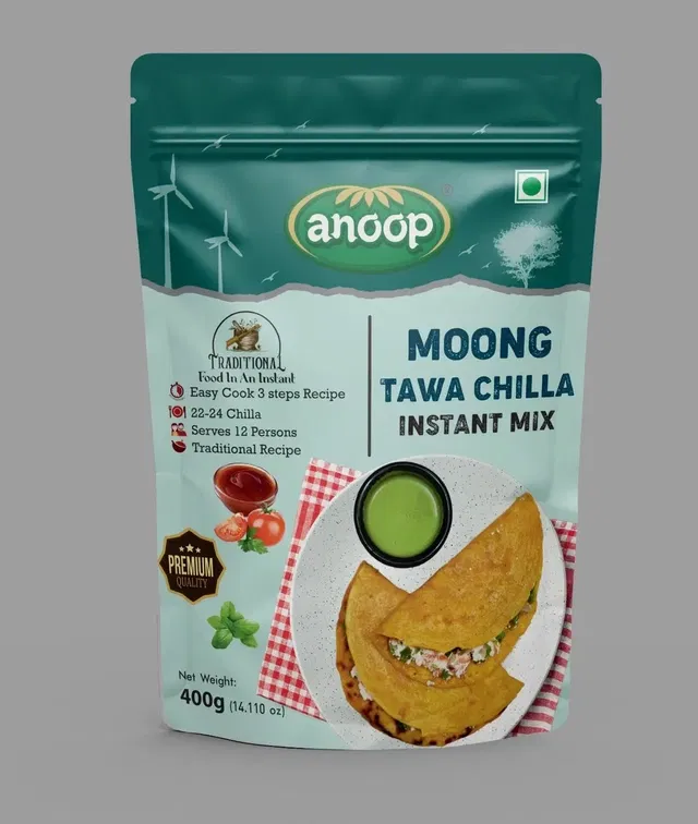 अनूप मूंग तवा चिल्ला 400 g