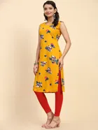 Crepe Printed Kurti for Women 