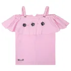 Polyester Printed Clothings Set for Girls 