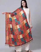 Chinon Printed Dupatta for Women 